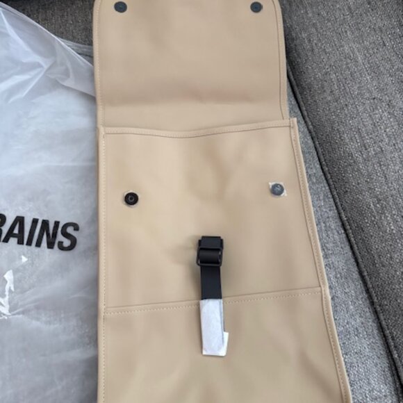 RAINS Mini Waterproof Backpack in Sand main image 6